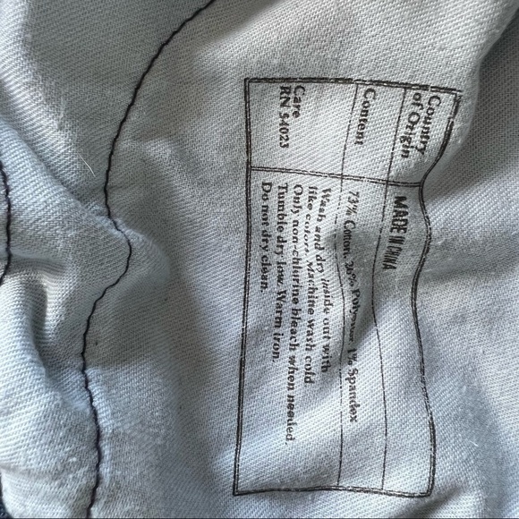 Banana Republic Denim Leggins Jeans in Dark Blue Size 32 - Picture 6 of 10